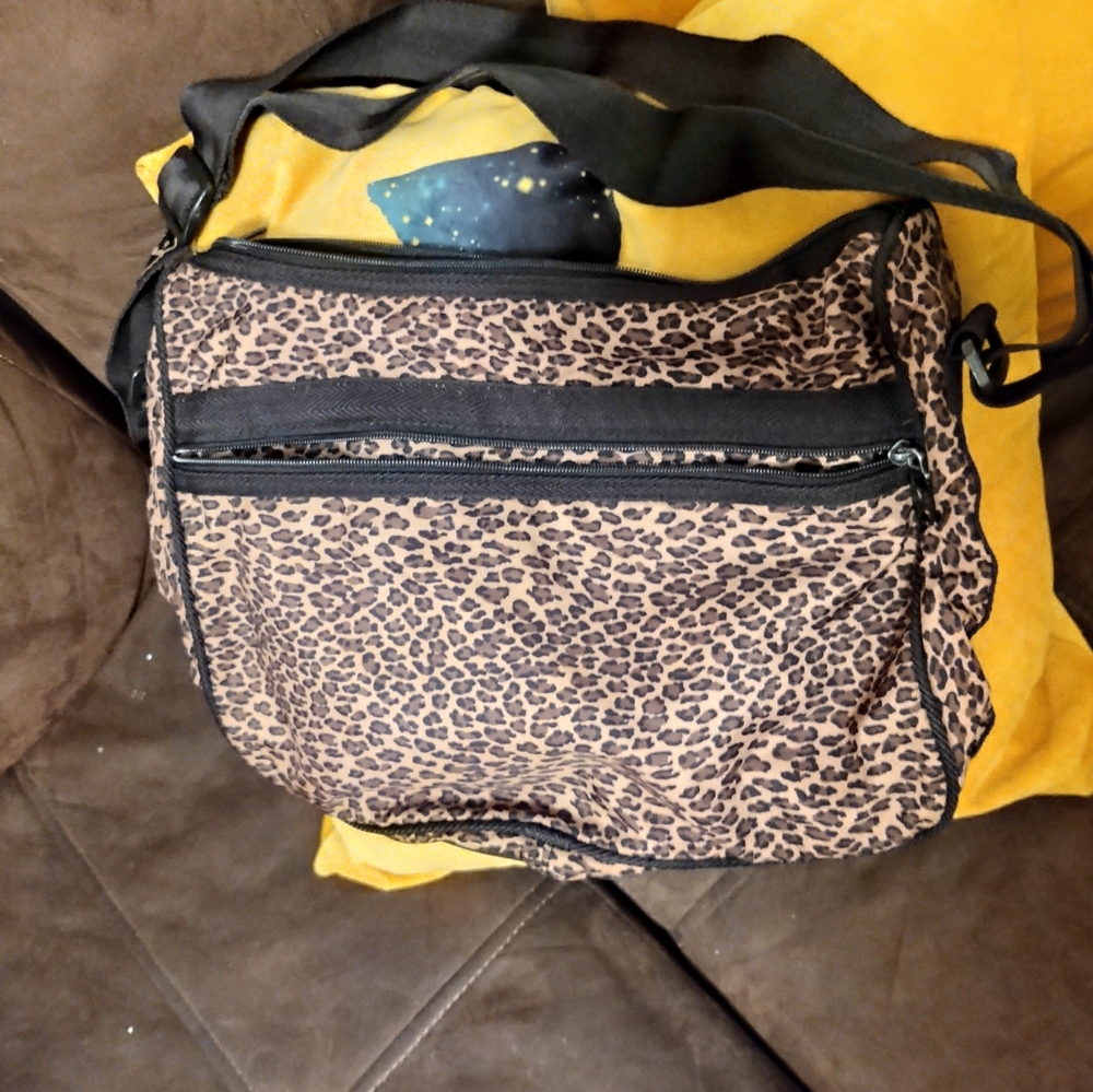 Leopard Print Bag - image 3